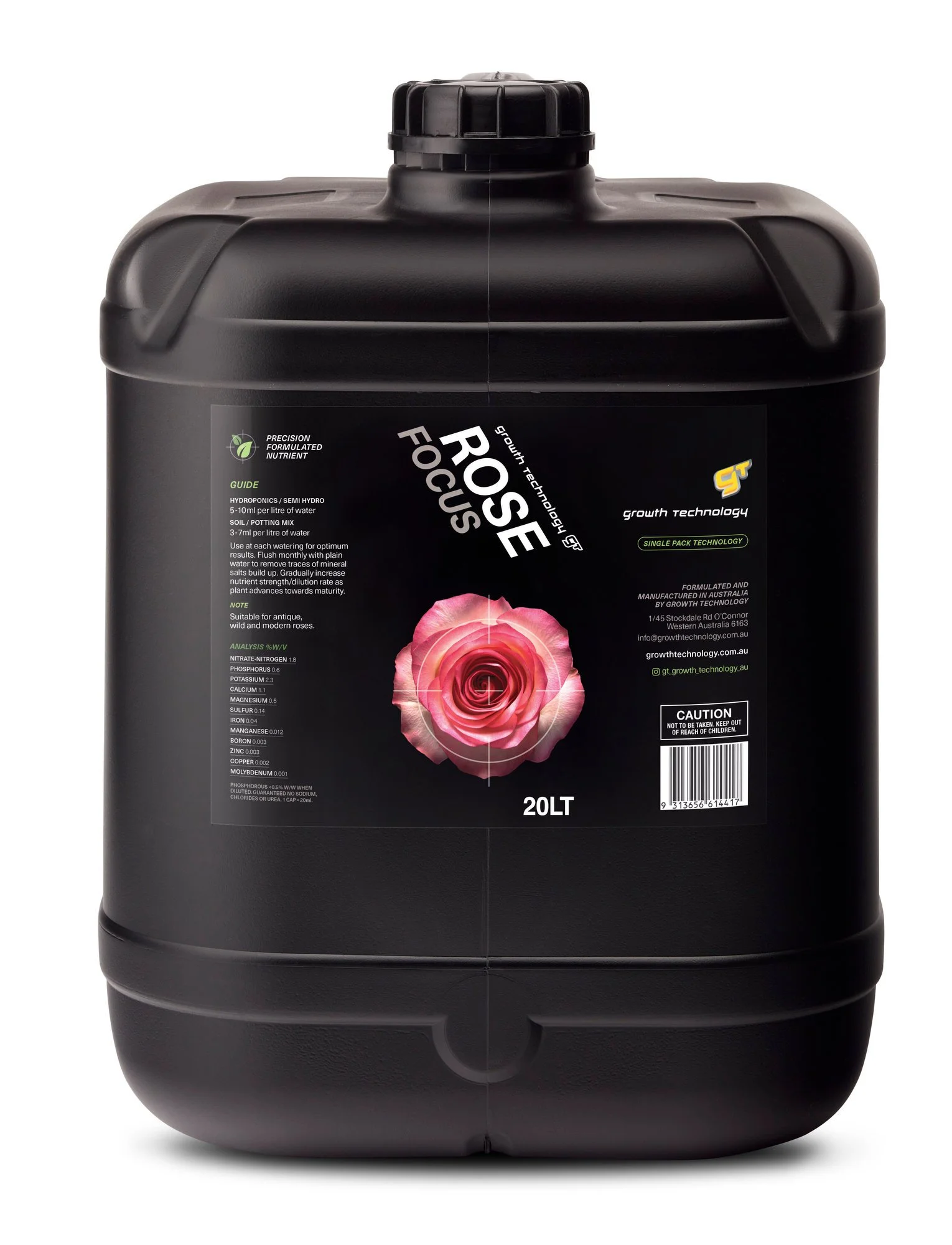 Growth Technology GT Rose Focus — PlantHaul